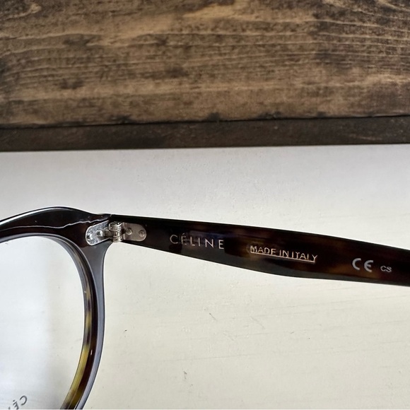 CELINE PARIS Brown Tortoise 41461/F Frames Eyeglasses Glasses Optical Eyewear - Picture 8 of 11